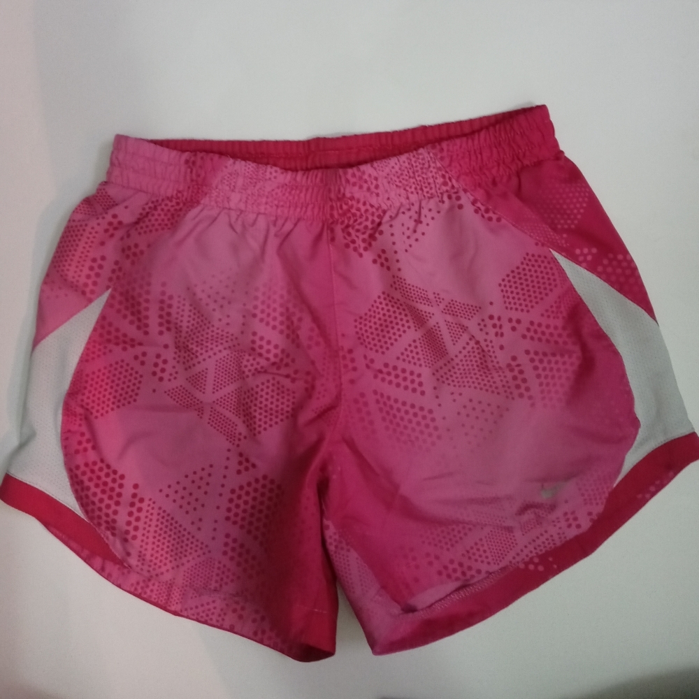 Pink/White Nike Athletic Shorts